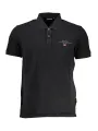 Napapijri Herren KURZARM-POLO Schwarz | online kaufen