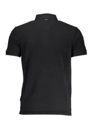 Napapijri Herren KURZARM-POLO Schwarz | online kaufen