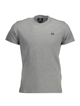 LA MARTINA Herren T-Shirt Grau mieten | Flex-Fashion Verleih