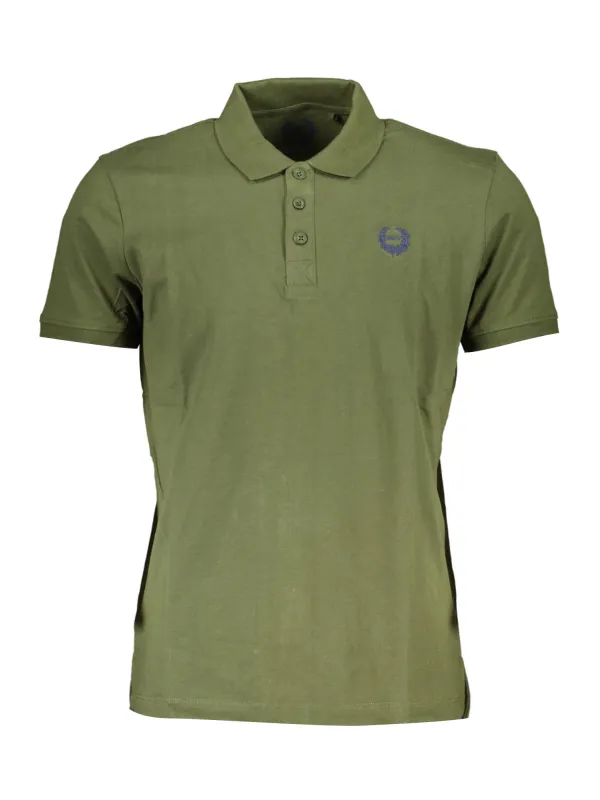 GIAN MARCO VENTURI Herren KURZARM-POLOSHIRT Grün