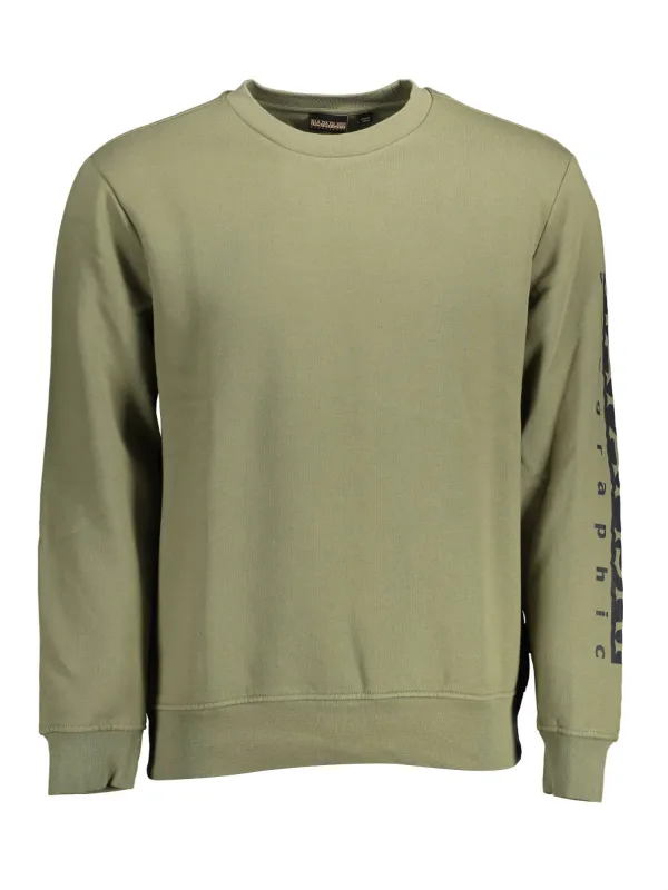 Napapijri Herren LANGARM-SWEATSHIRT Grün | online kaufen