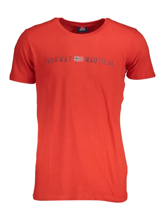 NORWAY 1963 Herren KURZARM-T-SHIRT Rot | online kaufen