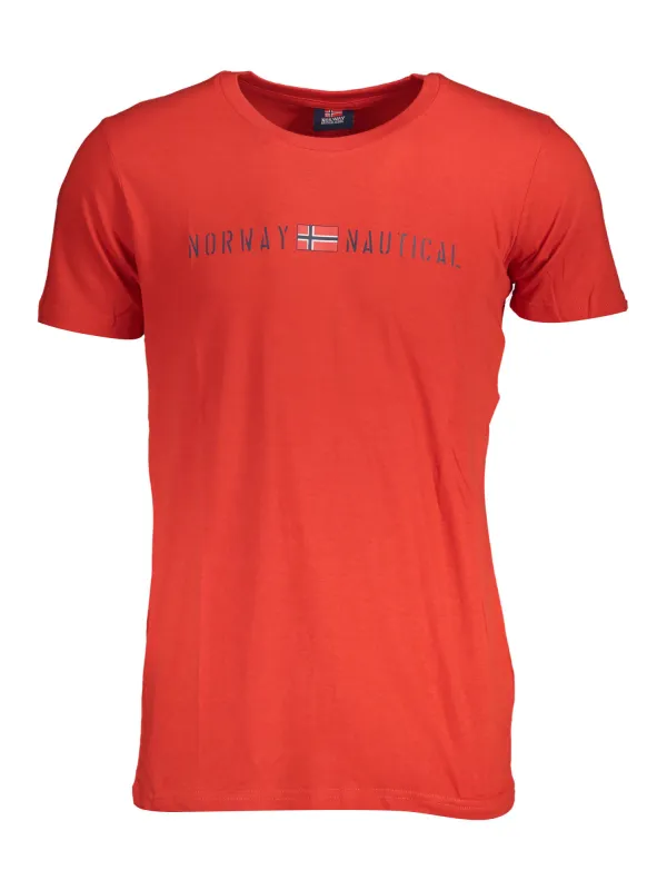 NORWAY 1963 Herren KURZARM-T-SHIRT Rot | online kaufen