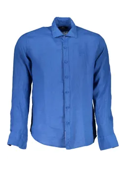 LA MARTINA Herrenhemd Blau mieten – Flex-Fashion Verleih