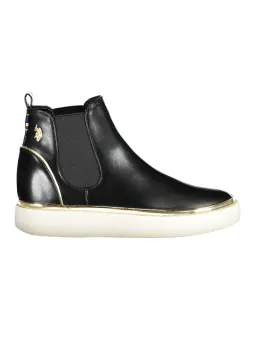 Stilvolle U.S. POLO Damen Stiefel in Schwarz mieten