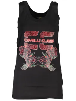 Cavalli Class Damen Top Schwarz mieten – Flex-Fashion Verleih