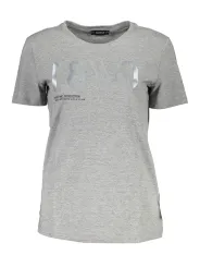 GUESS JEANS Damen KURZARM-T-SHIRT Grau | online kaufen