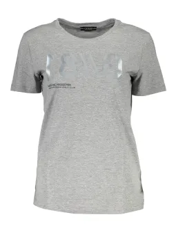 GUESS JEANS Damen T-Shirt Grau mieten - Flex-Fashion Verleih