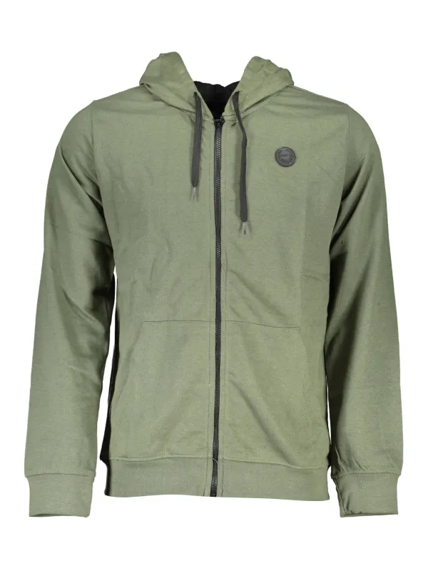 GIAN MARCO VENTURI Herren LANGARM-KAPUZENSWEATSHIRT Grün