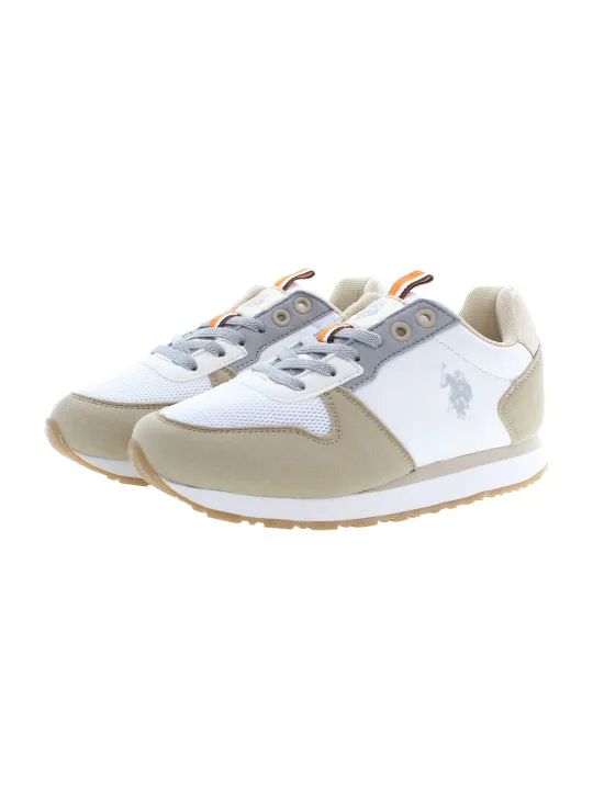 U.S. POLO BEST PRICE Mädchen SPORTSCHUH Beige