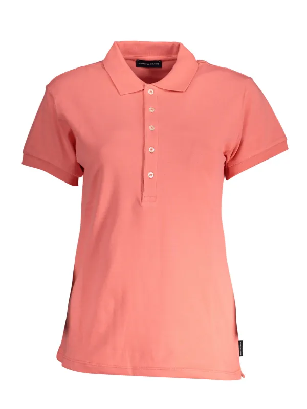 North Sails Damen KURZARM-POLOSHIRT Rosa | online kaufen