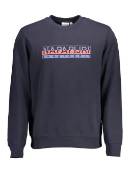 Napapijri Herren Sweatshirt 2XL Blau mieten bei Flex-Fashion