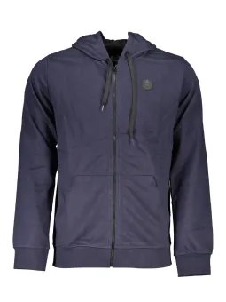 GIAN MARCO VENTURI Herren LANGARM-KAPUZENSWEATSHIRT Blau