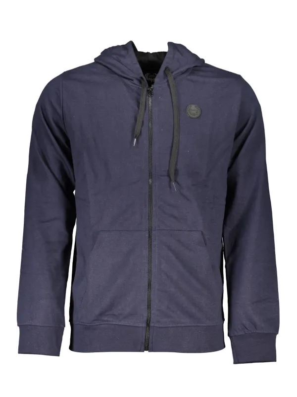 GIAN MARCO VENTURI Herren LANGARM-KAPUZENSWEATSHIRT Blau