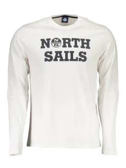 North Sails Herren LANGARM-T-SHIRT Weiß | online kaufen