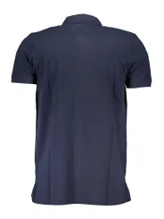 GIAN MARCO VENTURI Herren KURZARM-POLO Blau | online kaufen