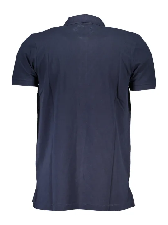 GIAN MARCO VENTURI Herren KURZARM-POLO Blau | online kaufen