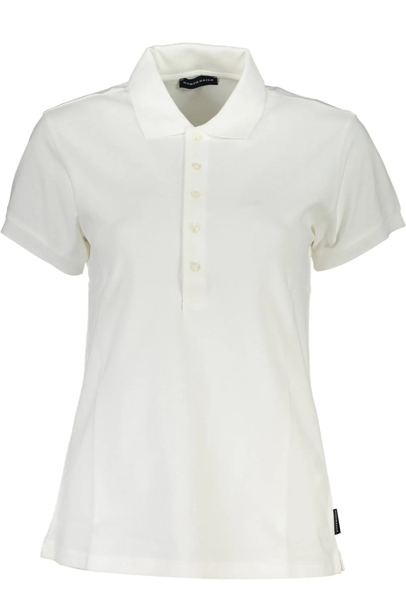 Damen KURZARM-POLOSHIRT Weiß 094164000_B89E0A5_BIANCO0101