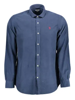 U.S. POLO Herrenhemd Blau mieten - Flex-Fashion Verleih