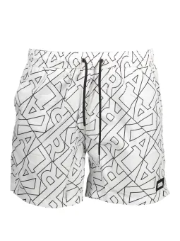 Karl Lagerfeld Herren Beachwear Tasche Weiß mieten - Flex-Fashion