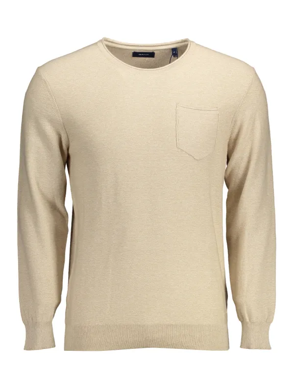 GANT Herren LANGARMPULLOVER Beige | online kaufen
