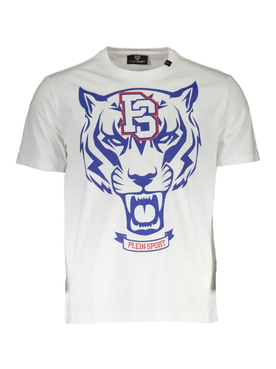 Plein Sport Herren KURZARM-T-SHIRT Weiß | online kaufen