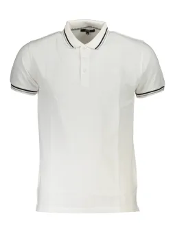 Cavalli Class Herren Poloshirt Weiß leihen – Flex-Fashion