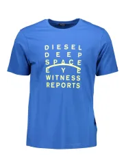 Diesel Herren KURZARM-T-SHIRT Blau | online kaufen