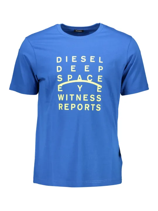 Diesel Herren KURZARM-T-SHIRT Blau | online kaufen
