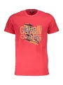 Cavalli Class Herren KURZARM-T-SHIRT Rot | online kaufen