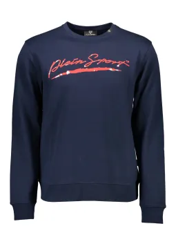 Plein Sport Herren LANGARM-SWEATSHIRT Blau | online kaufen