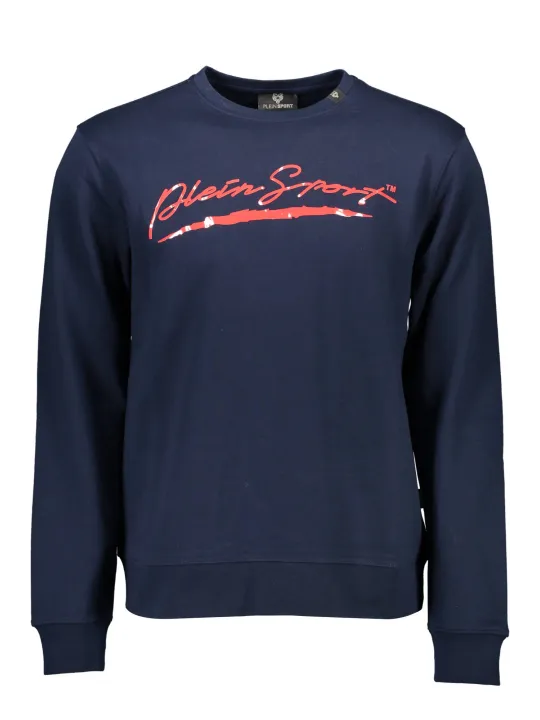 Plein Sport Herren LANGARM-SWEATSHIRT Blau | online kaufen