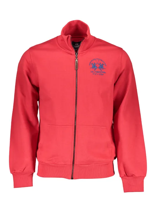 LA MARTINA Herren LANGARM-SWEATSHIRT Rot | online kaufen