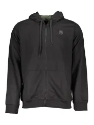 GIAN MARCO VENTURI Herren LANGARM-KAPUZENSWEATSHIRT Schwarz