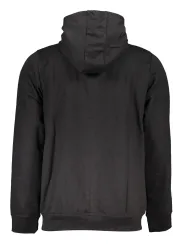 GIAN MARCO VENTURI Herren LANGARM-KAPUZENSWEATSHIRT Schwarz