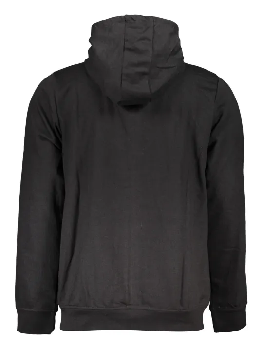 GIAN MARCO VENTURI Herren LANGARM-KAPUZENSWEATSHIRT Schwarz