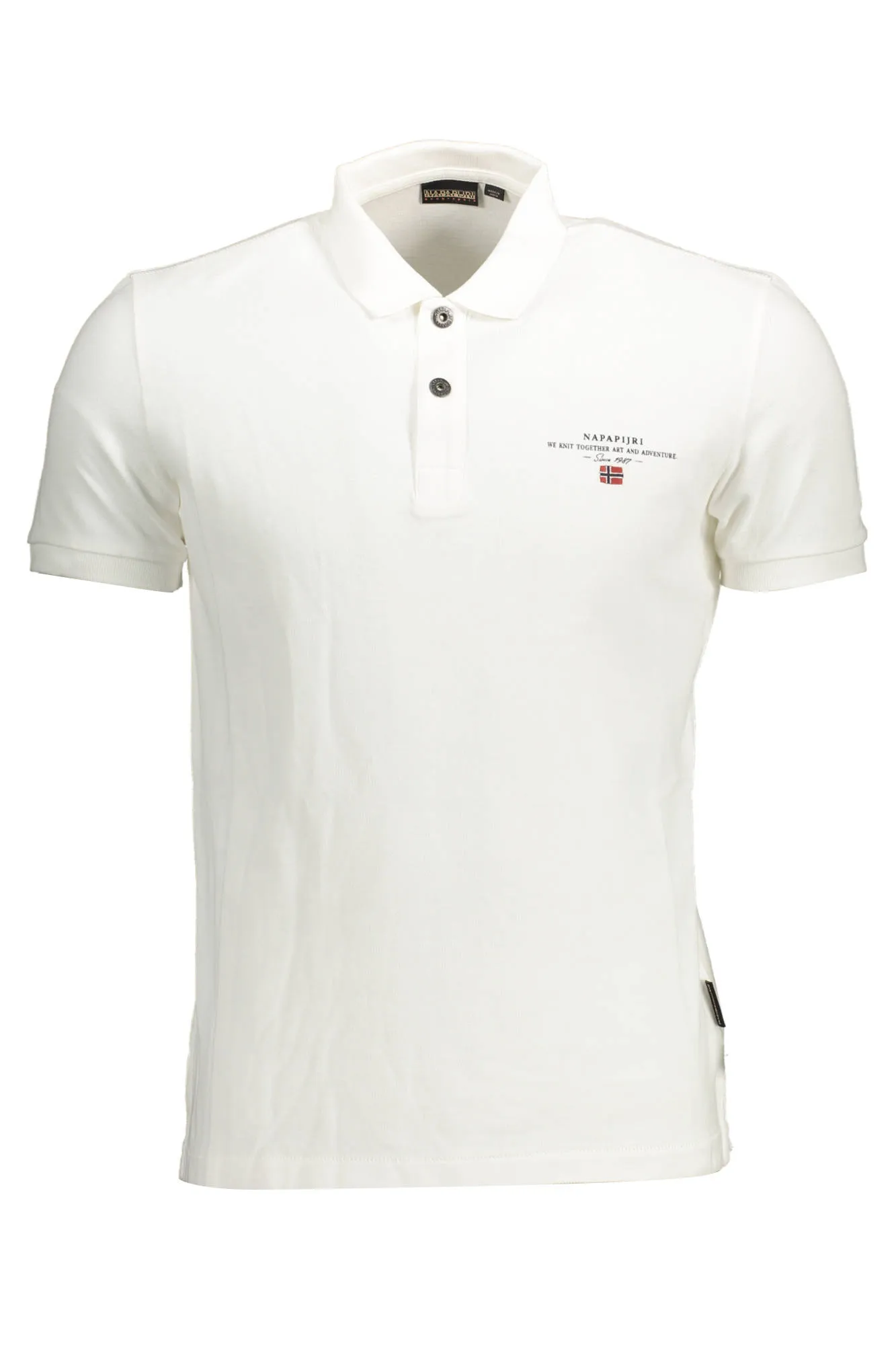 Herren KURZARM-POLO Weiß NP0A4GDLELBASSS4_FE79782_BIANCO002