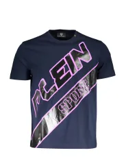 Plein Sport Herren KURZARM-T-SHIRT Blau | online kaufen