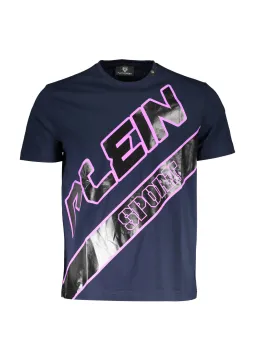 Plein Sport Herren KURZARM-T-SHIRT Blau | online kaufen