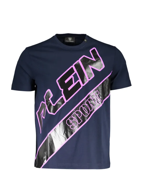 Plein Sport Herren KURZARM-T-SHIRT Blau | online kaufen