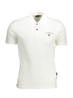 Napapijri Herren Poloshirt Weiß mieten - Flex-Fashion Verleih