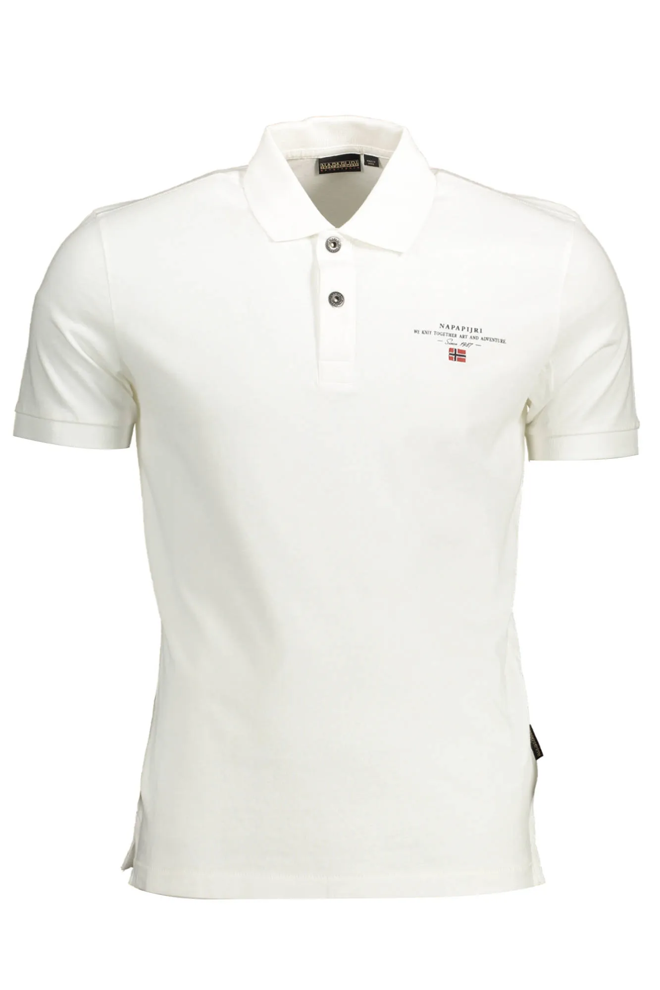 Herren KURZARM-POLO Weiß NP0A4GB4ELBASJERSEY_BDE41FF_BIANCO002