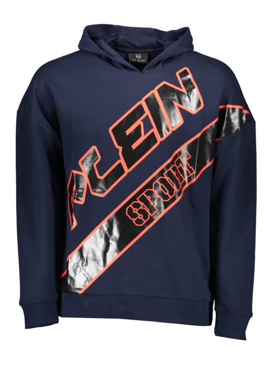 Plein Sport Herren HOODIE Blau | online kaufen