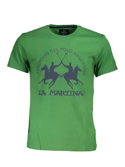 Grünes LA MARTINA Herren T-Shirt mieten – Flex-Fashion Verleih