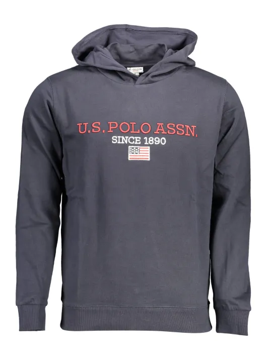 U.S. POLO Herren KAPUZENPULLOVER Blau | online kaufen