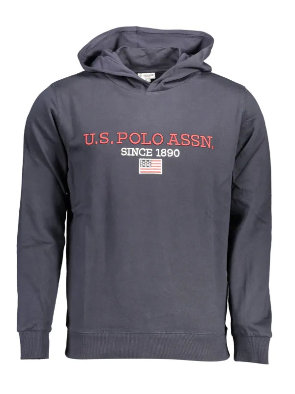 U.S. POLO Herren KAPUZENPULLOVER Blau | online kaufen