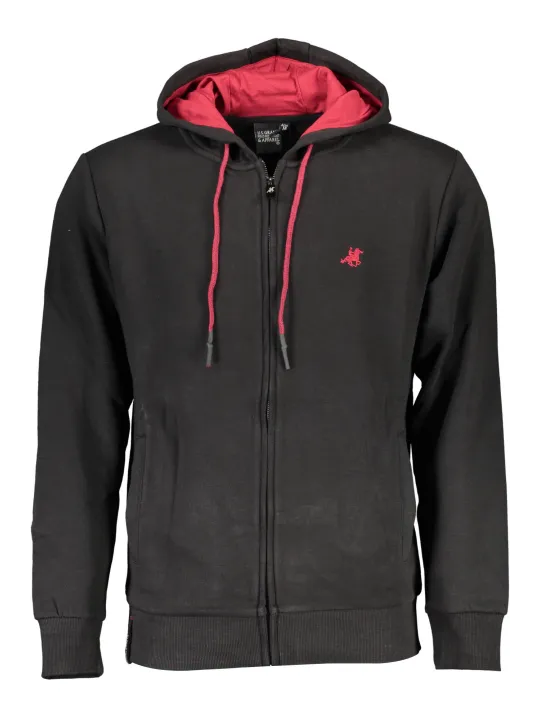 U.S. GRAND POLO Herren HOODIE Schwarz | online kaufen