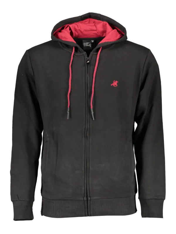 U.S. GRAND POLO Herren HOODIE Schwarz | online kaufen