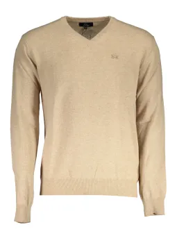 LA MARTINA Herren-Pullover mieten - Beige, Größen S-3XL