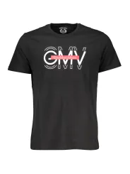 GIAN MARCO VENTURI Herren KURZARM-T-SHIRT Schwarz